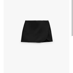 Zara black Skort